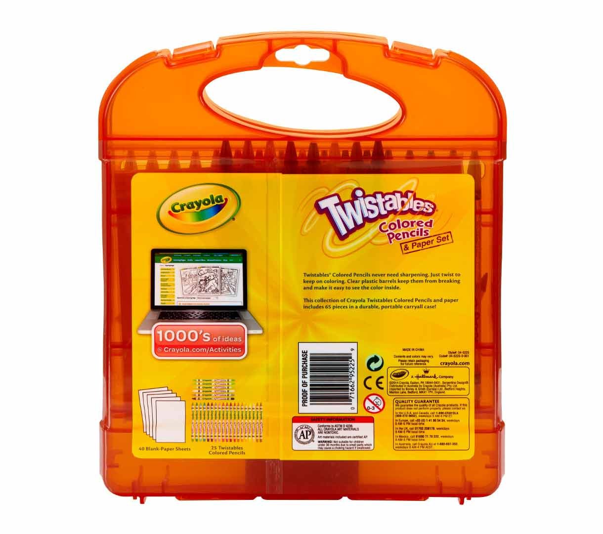 Crayola Twistables Colored Pencil & Paper Set - Image 3