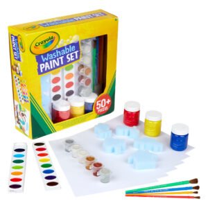 Crayola Washable 50Pcs Paint Set