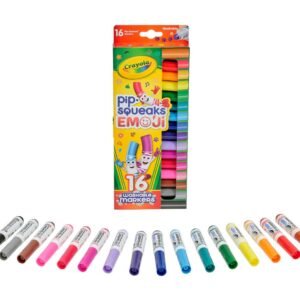 Crayola Pip Squeaks Emoji Stamp16Pcs Markers