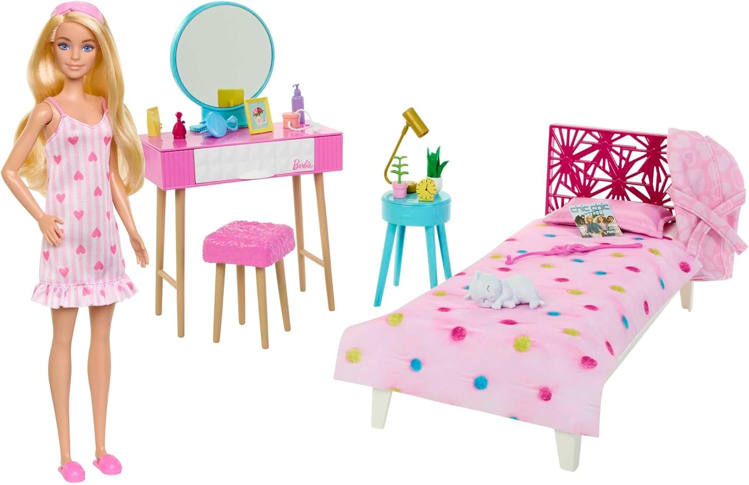 Barbie Doll And Bedroom Playset - Image 3