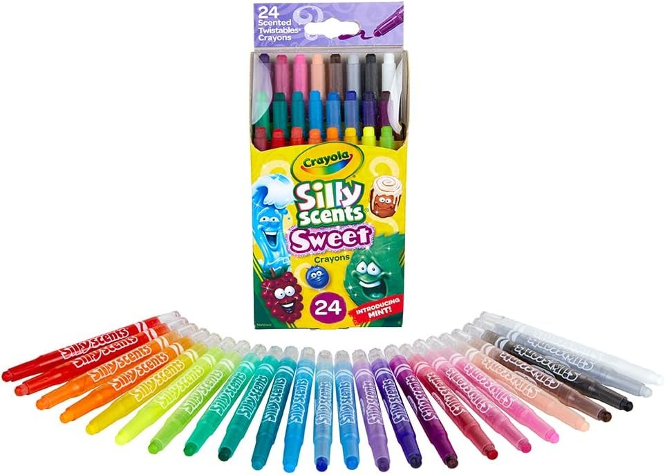 Crayola Silly Scents 24Pcs Crayons