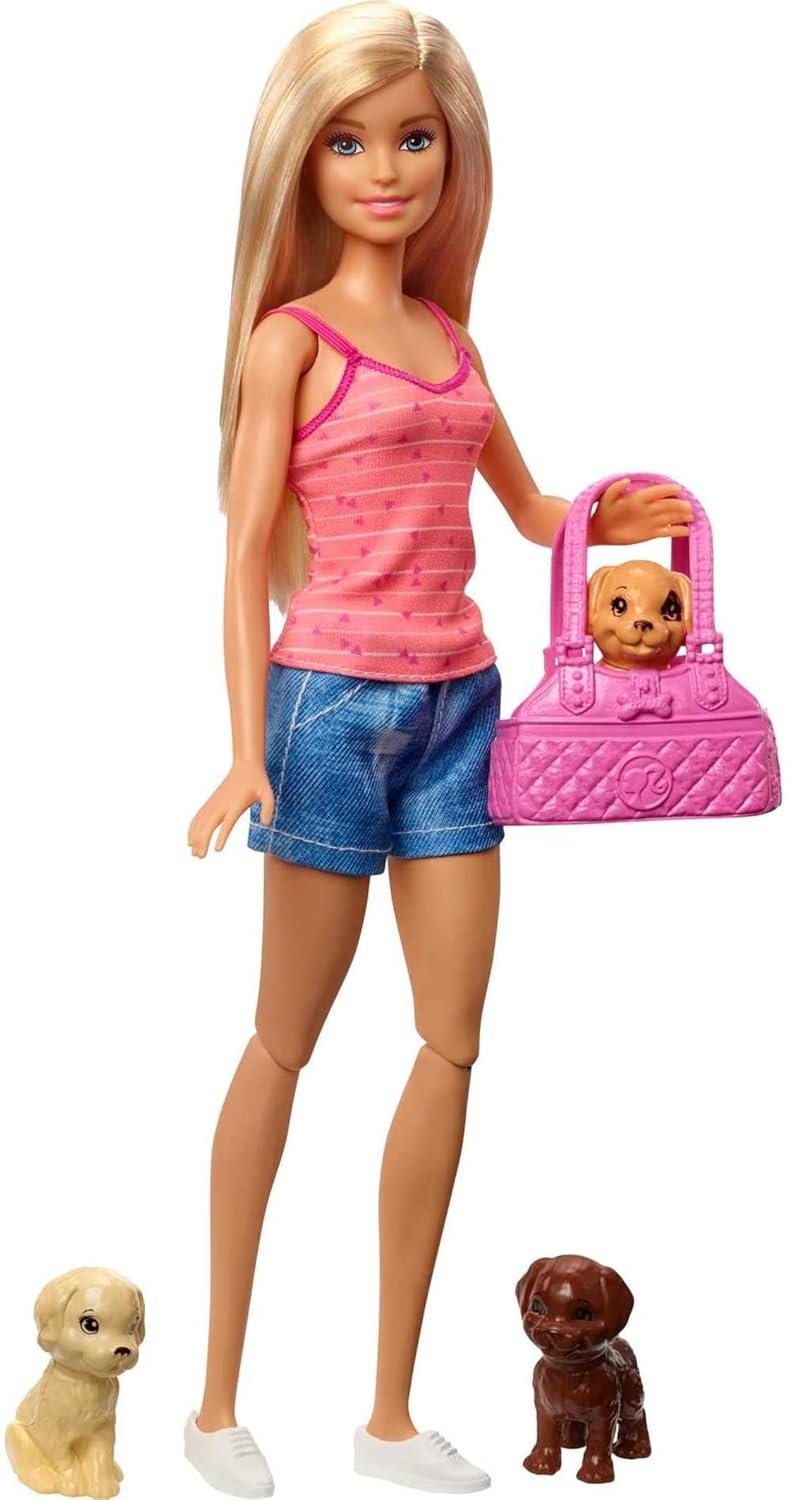 Barbie Doll, Blonde, and Playset - Image 3