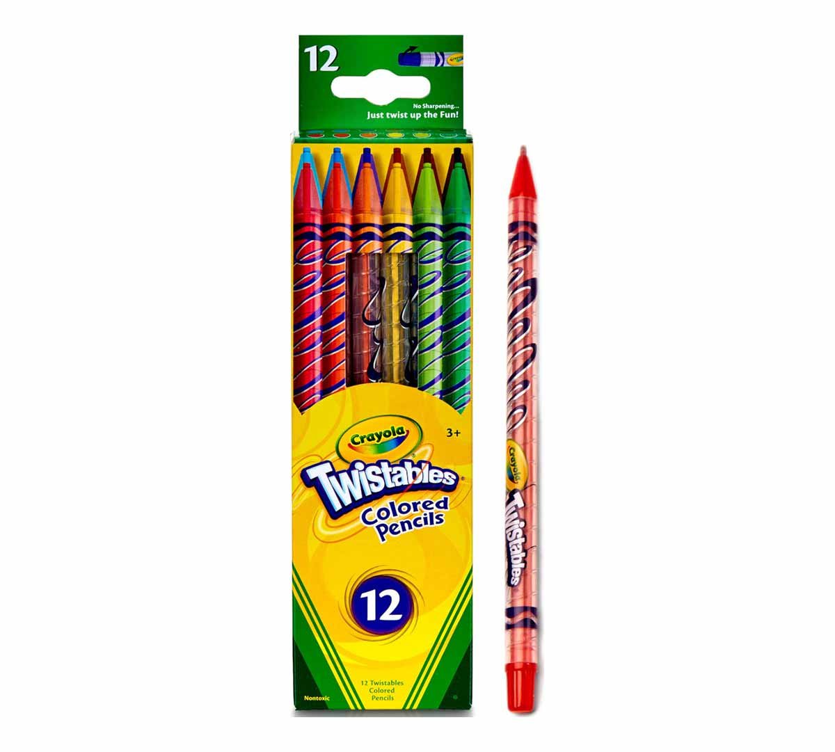 Twistables Colored 12Pcs Pencils