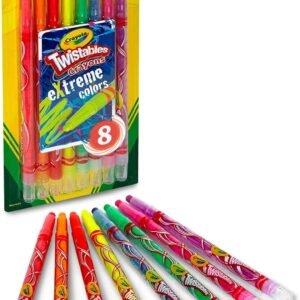 Crayola Twistables Extreme Color 8Pcs Crayons