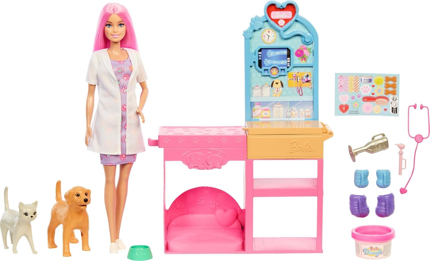 Barbie Careers Pet Veterinary Doll Playset - Image 3