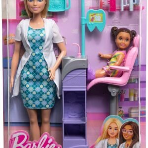 Barbie Dentist Set with 2 Dolls