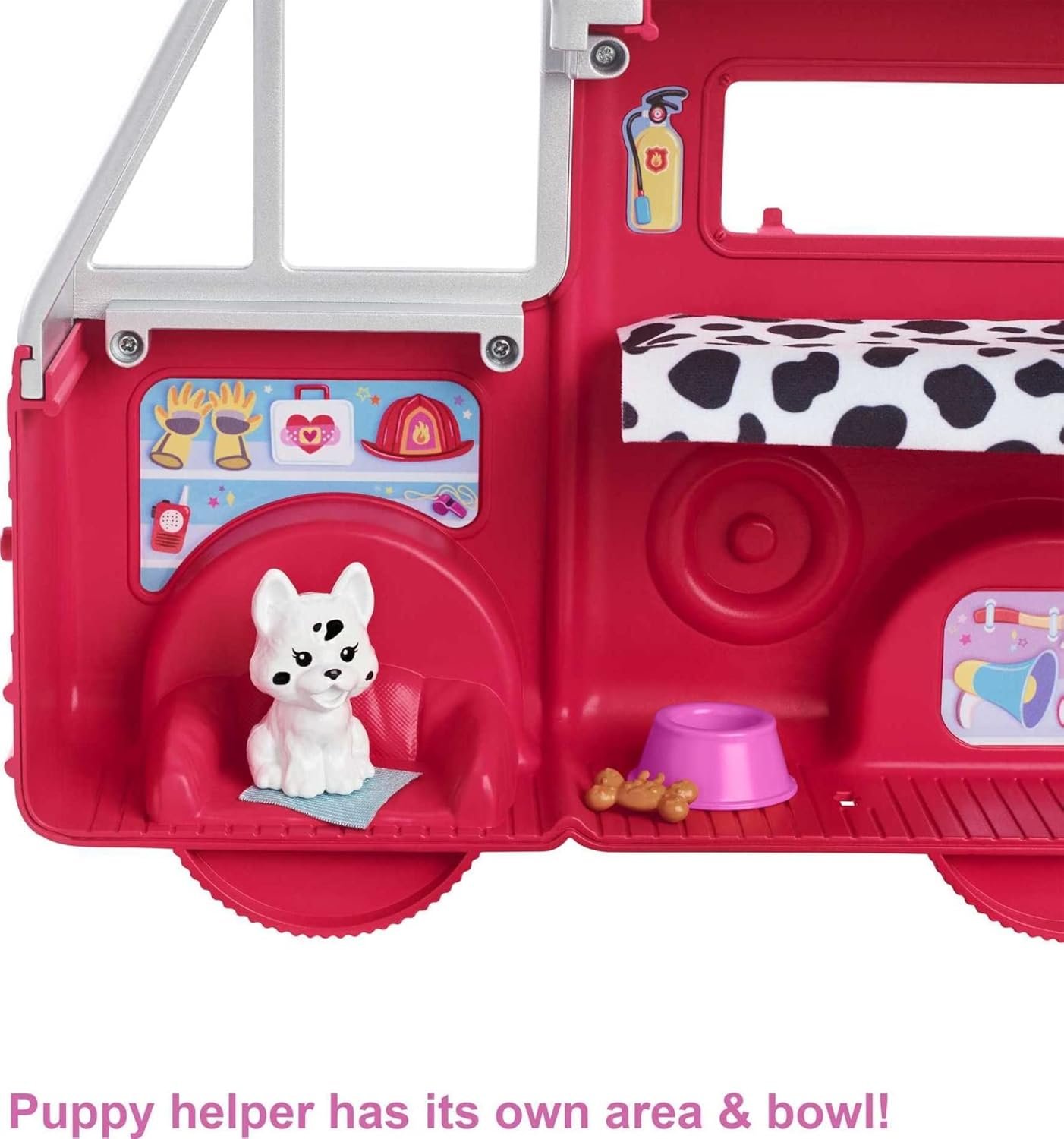 Barbie Chelsea Can Be Doll & Toy Fire Truck Playset - Image 3