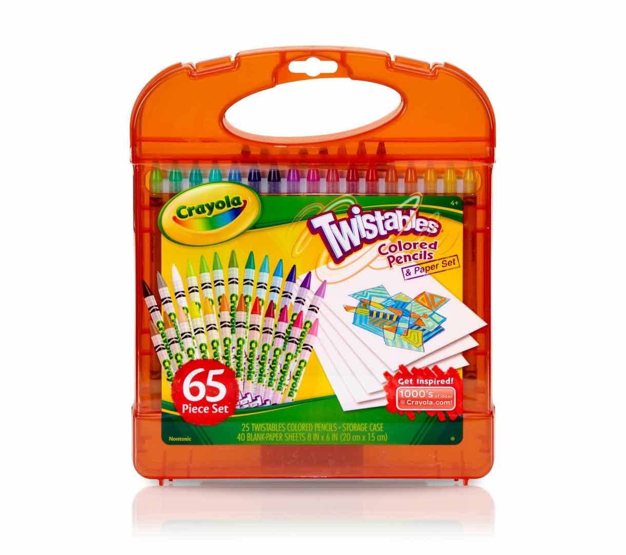 Crayola Twistables Colored Pencil & Paper Set
