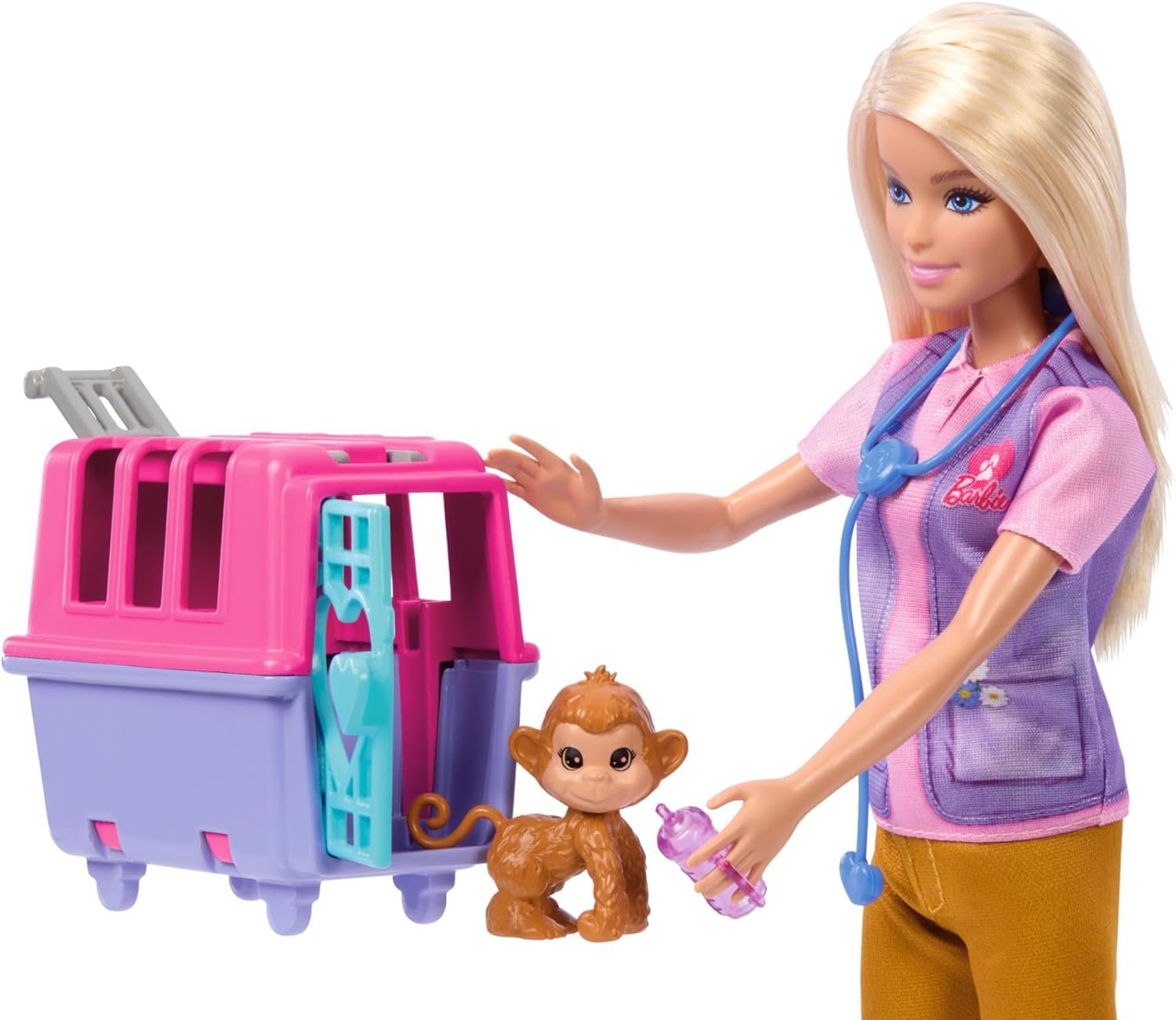 Barbie Doll & Animal Rescue & Recovery Playset - Image 4