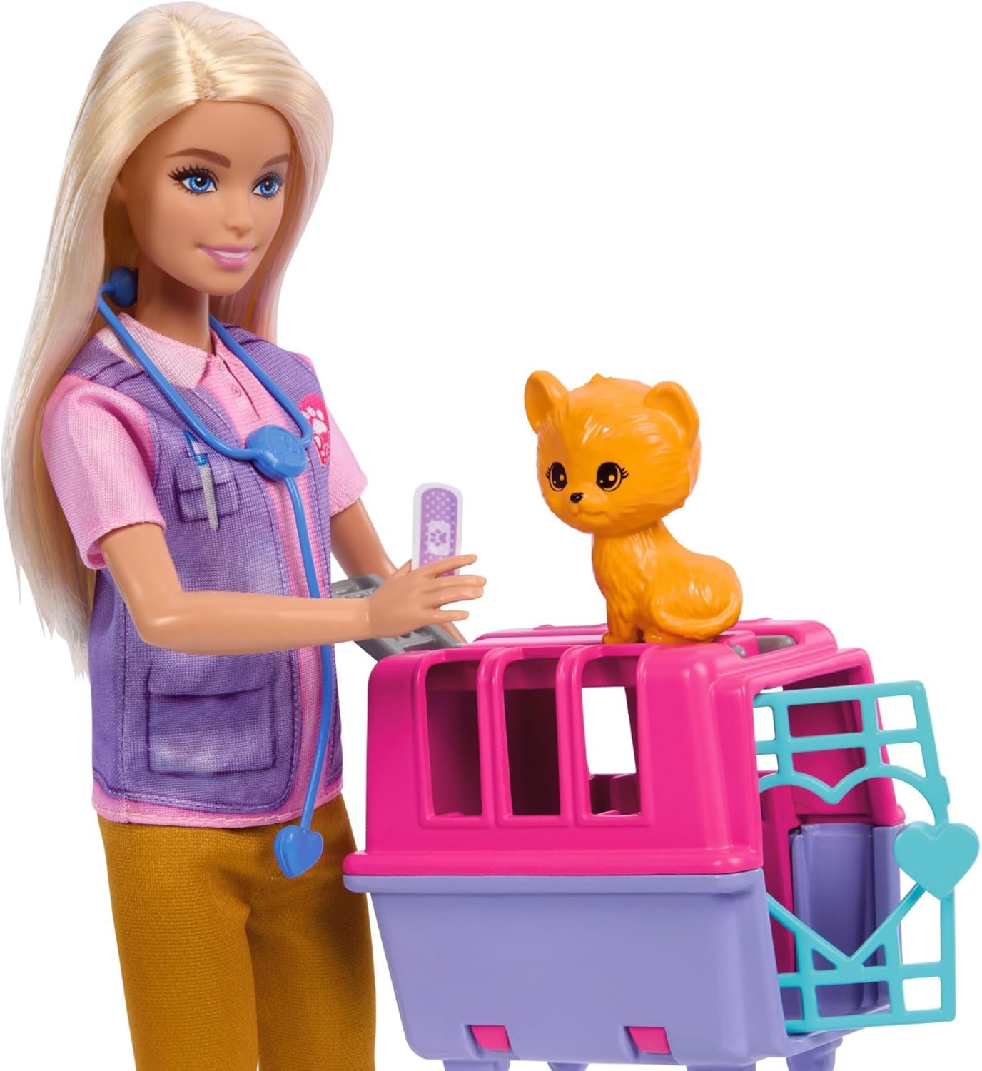 Barbie Doll & Animal Rescue & Recovery Playset - Image 6