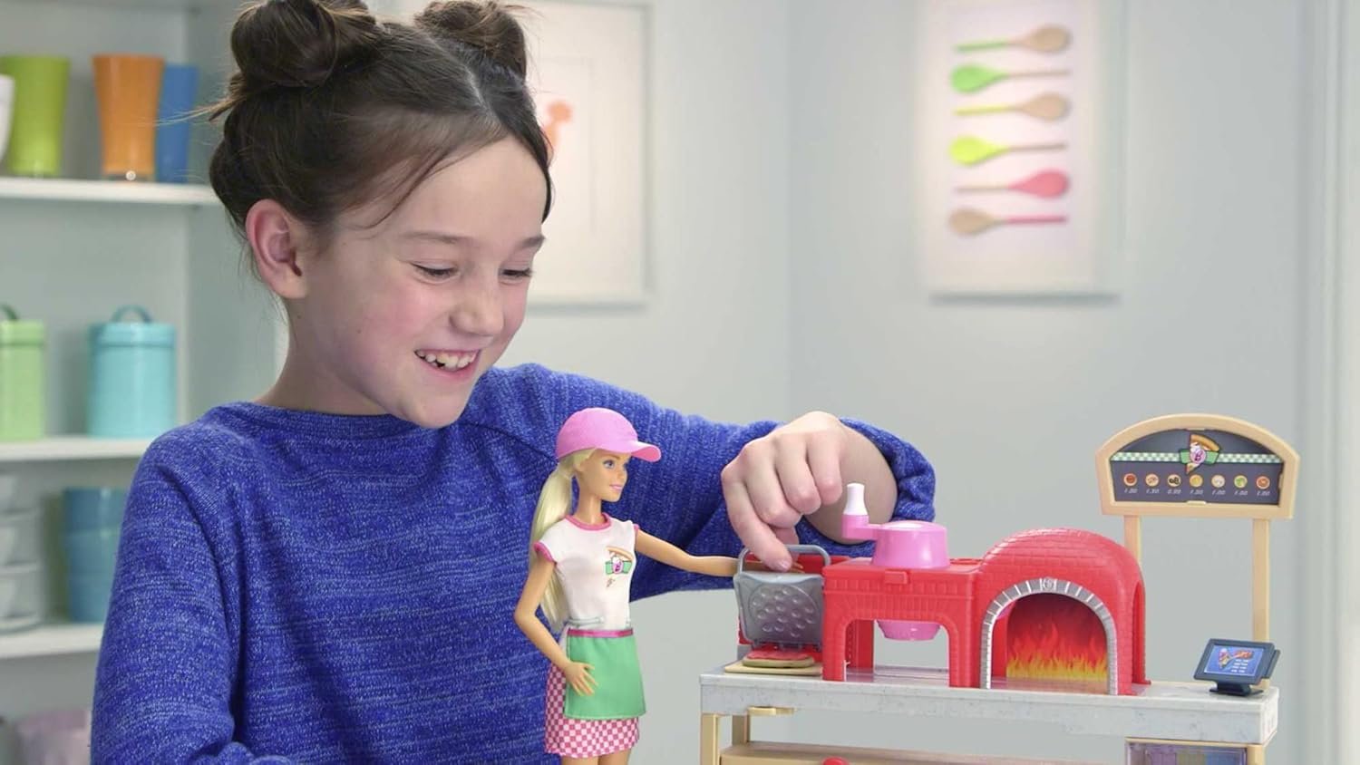 Barbie Pizza Chef Doll and Playset - Image 5