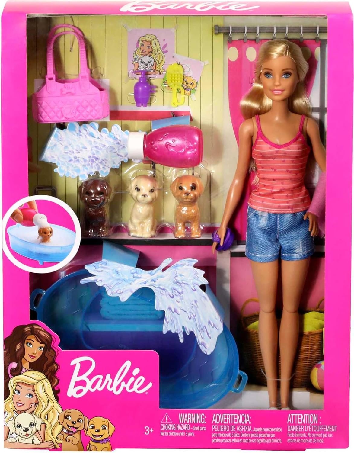 Barbie Doll, Blonde, and Playset - Image 6
