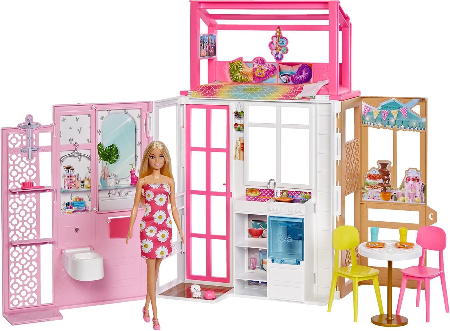 Barbie Dollhouse Playset with Doll