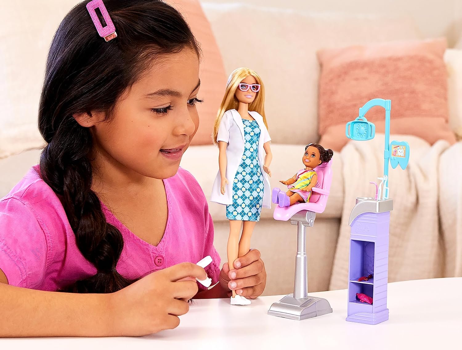 Barbie Dentist Set with 2 Dolls - Image 5