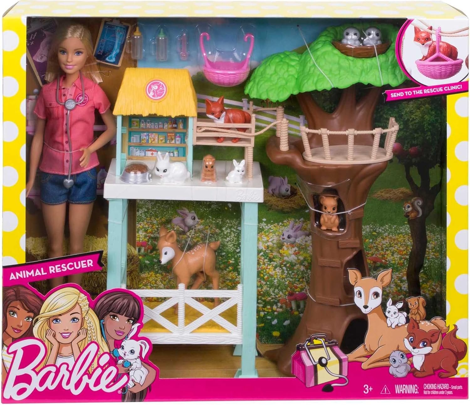 Barbie Animal Rescuer Doll and Playset - Image 5