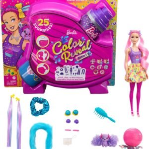 Barbie Colour Reveal Cupcake Hair Change Doll