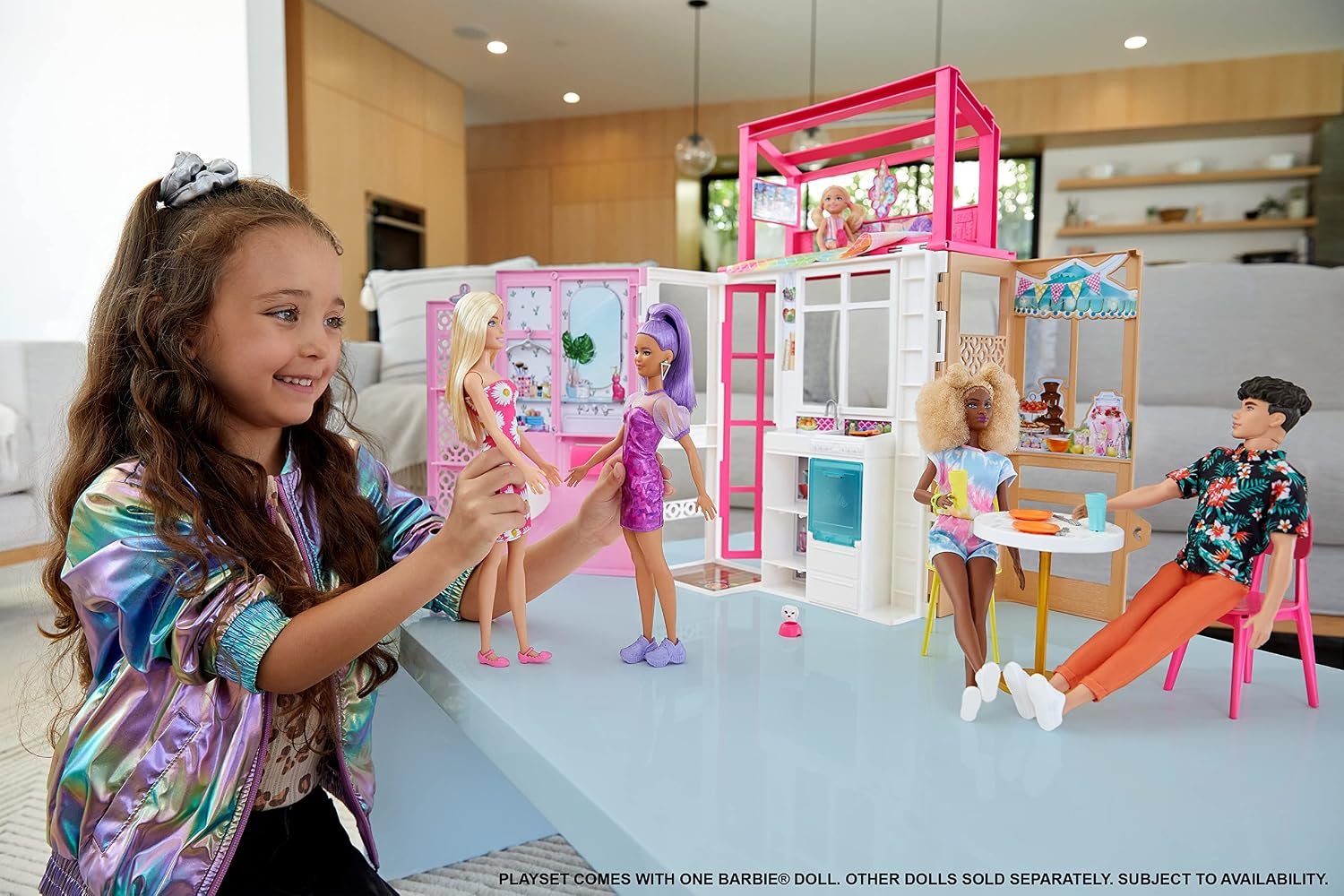 Barbie Dollhouse Playset with Doll - Image 6