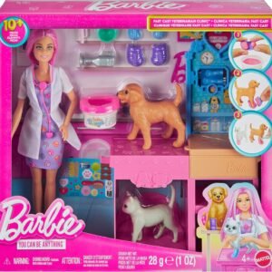 Barbie Careers Pet Veterinary Doll Playset