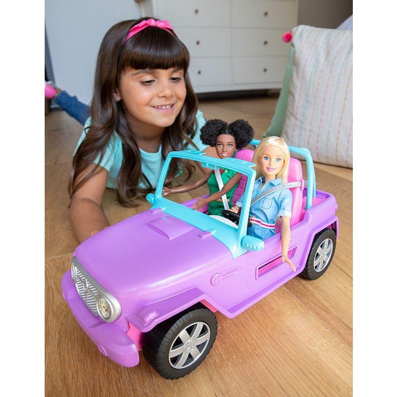 Barbie Off-Road Vehicle with Rolling Wheels - Image 2
