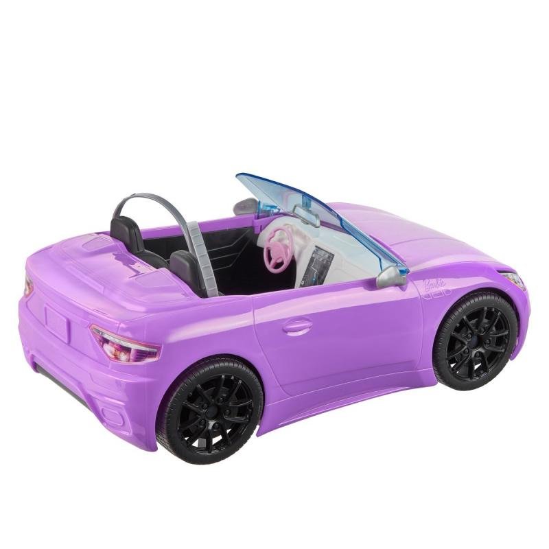 Barbie Doll with Flower Dress and Convertible - Image 4