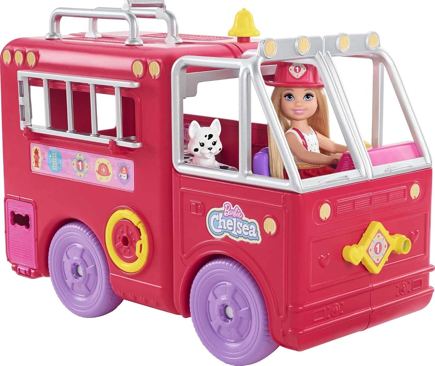 Barbie Chelsea Can Be Doll & Toy Fire Truck Playset - Image 7