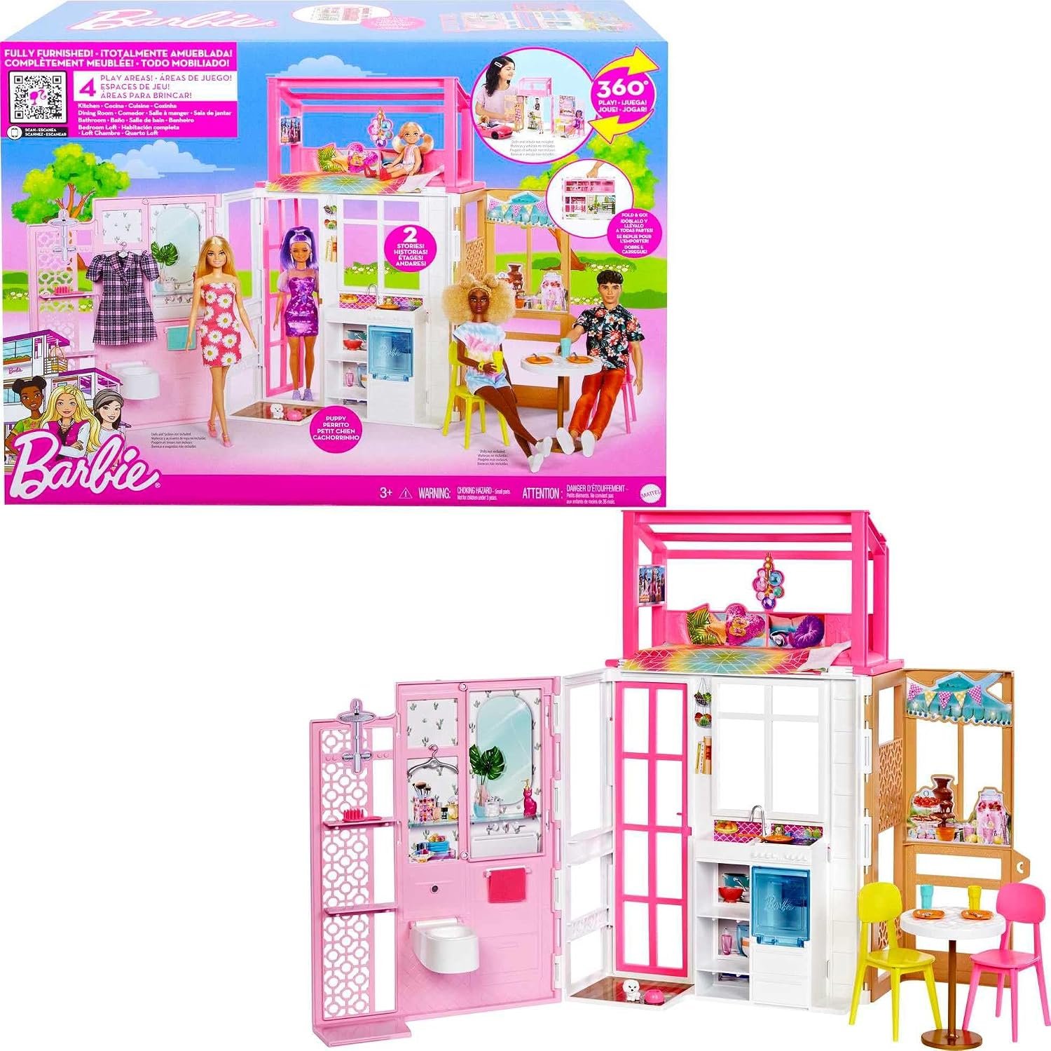 Barbie Estate Dollhouse Playset