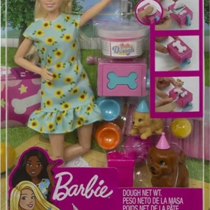 Barbie Doll and Puppy Party Playset