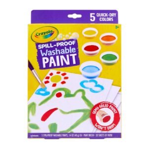 Crayola Spill Proof Washable Paint Set
