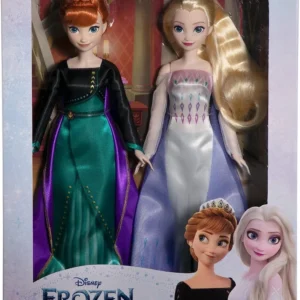 Disney Frozen Anna And Elsa Dressing Dolls