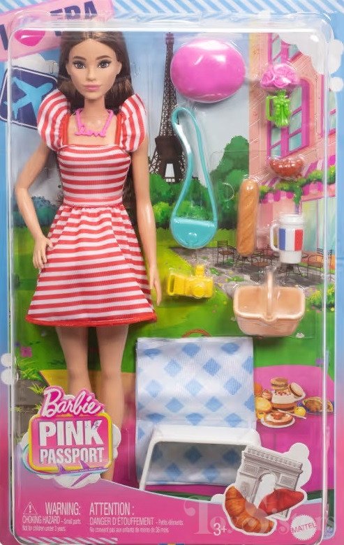 Barbie Paris Travel Doll