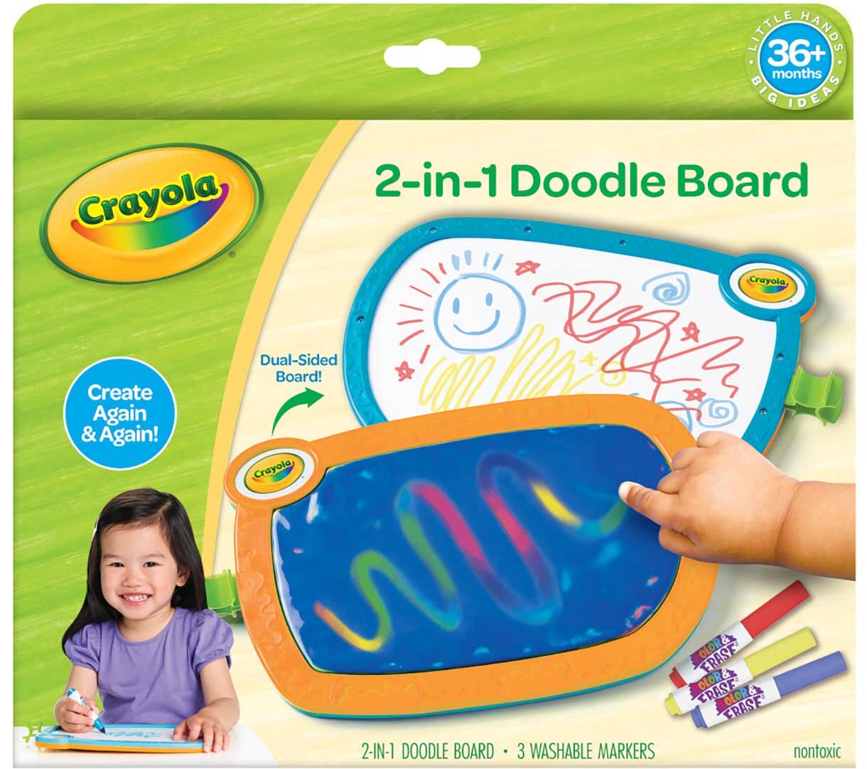 Crayola 2-in-1 Doodle Board - Image 3