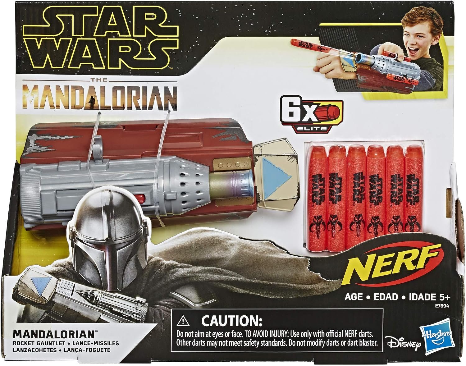 Nerf Star Wars The Mandalorian Rocket Gun - Image 4