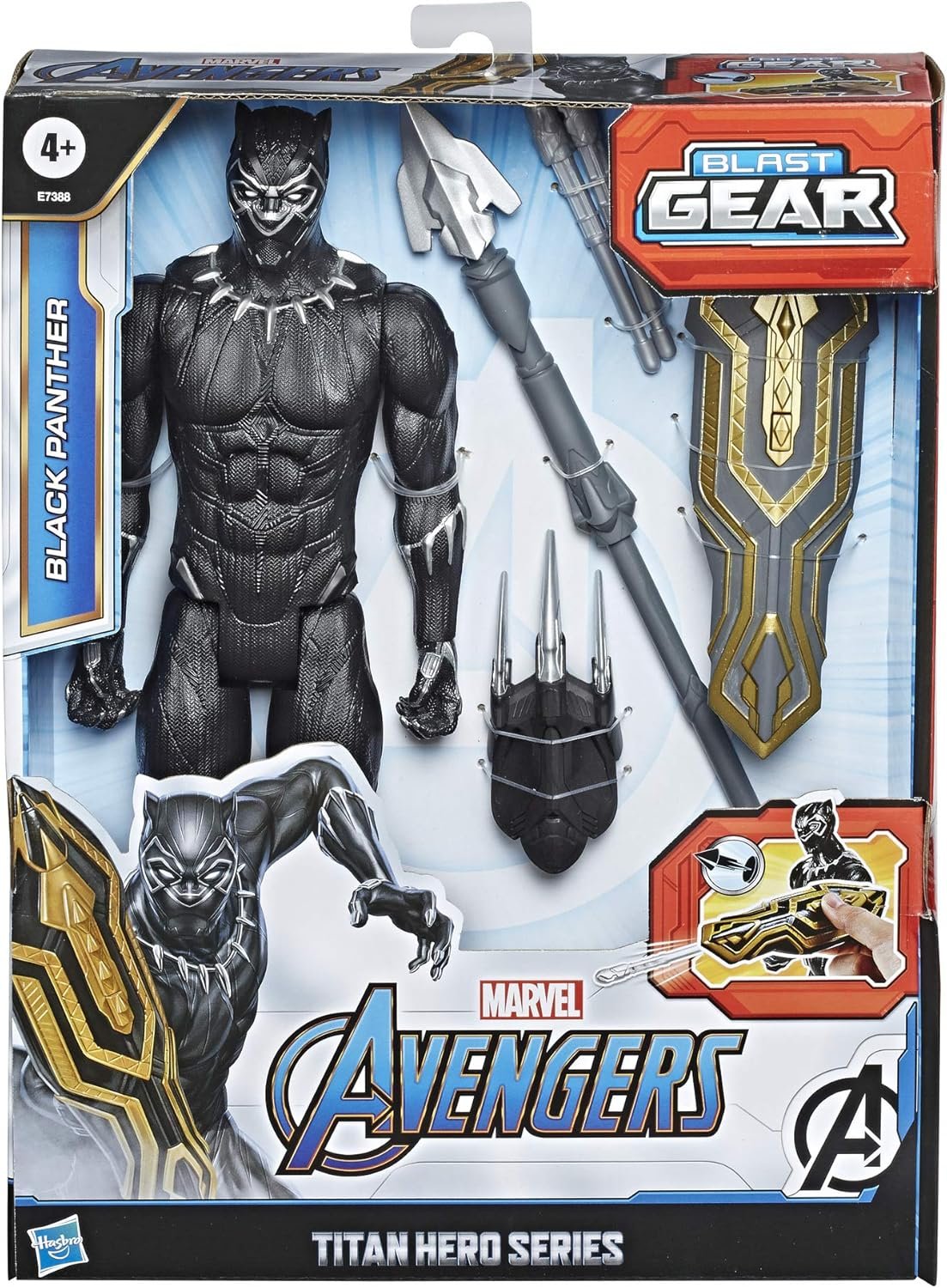 Hasbro Marvel Avengers Black Panther Figure