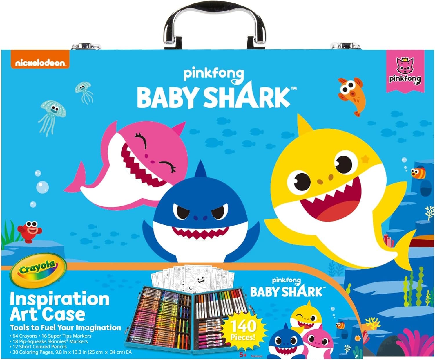 Crayola Baby Shark Art Case - Image 4