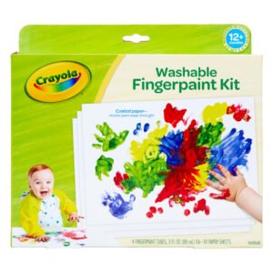 Crayola Washable Finger Paint Set